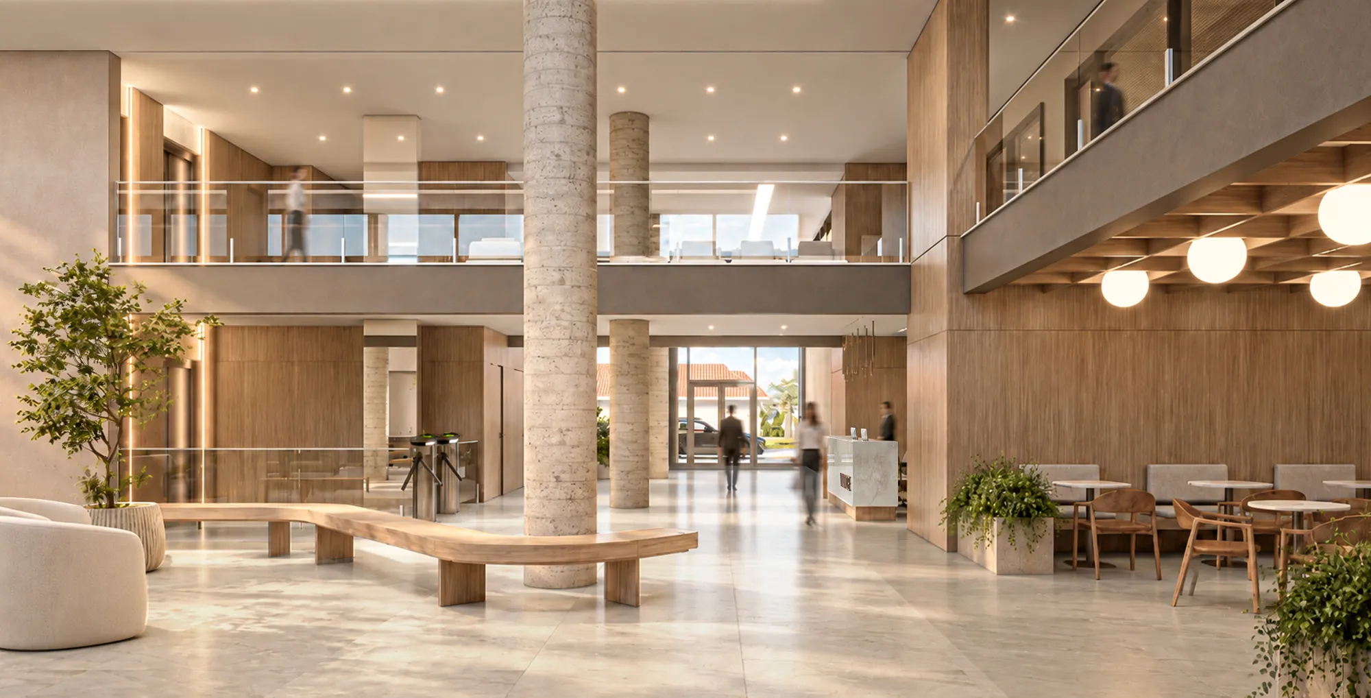 Perspectiva ilustrativa: Hall